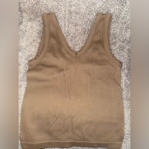 Tan Old Navy Sleeveless Top